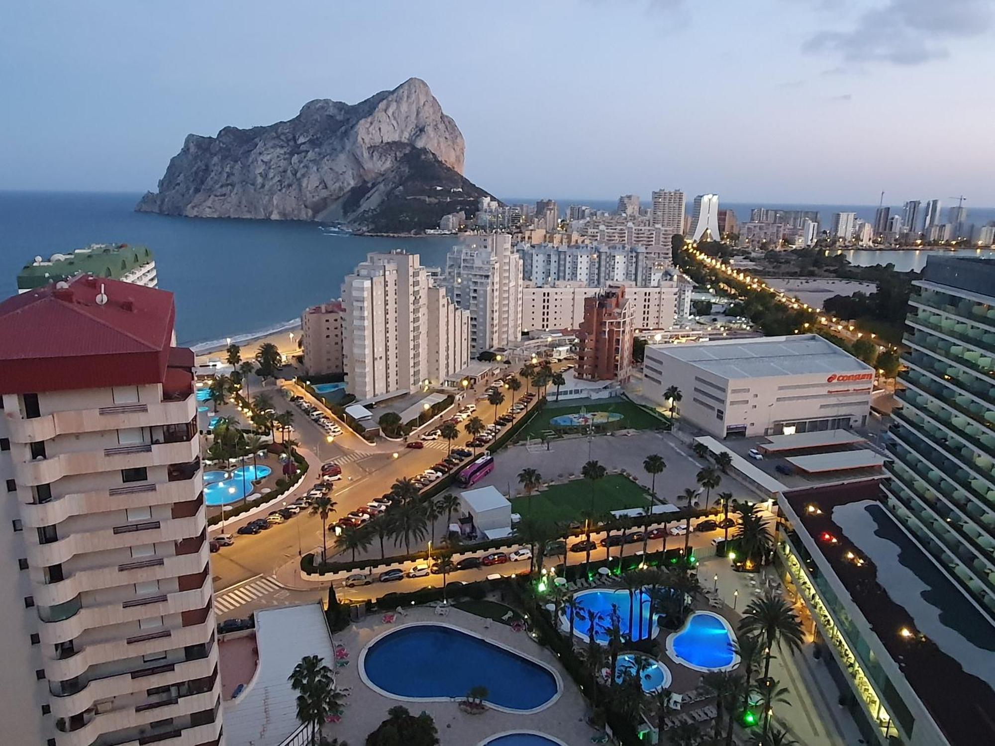 Apartamento Con Vista Increible Кальпе Экстерьер фото